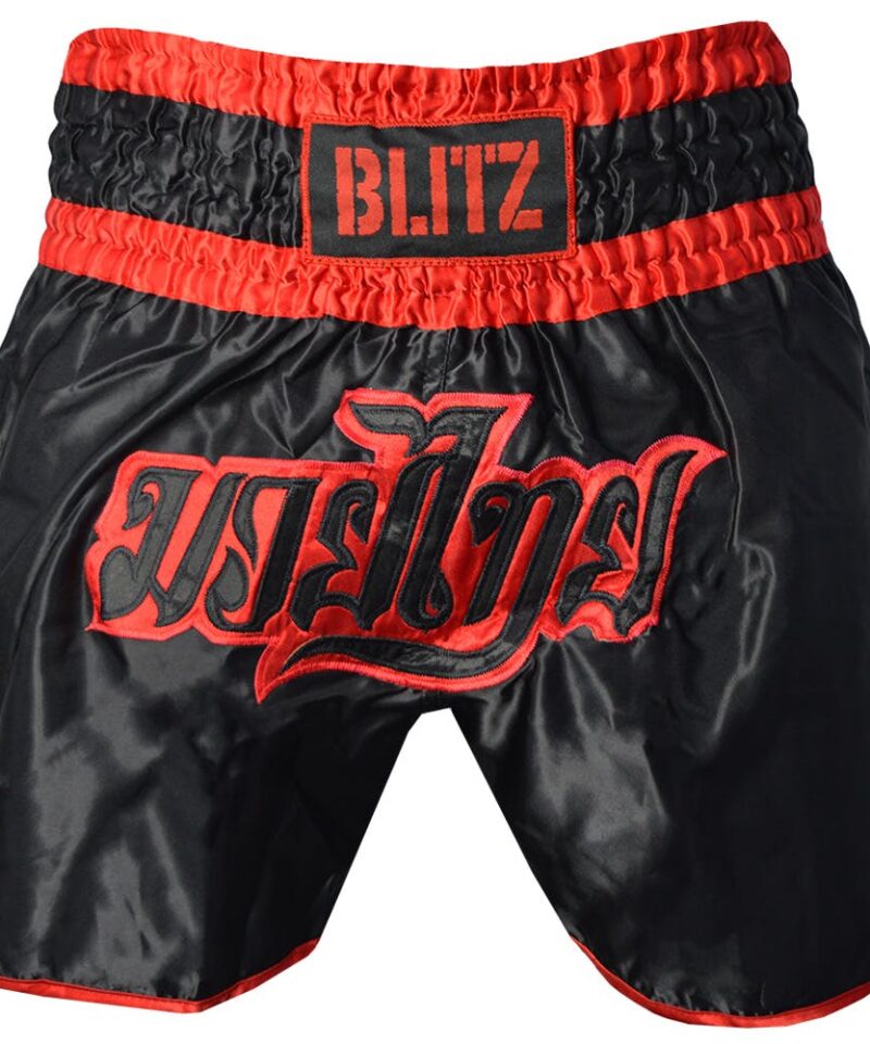 Blitz Muay Thai Shorts Red