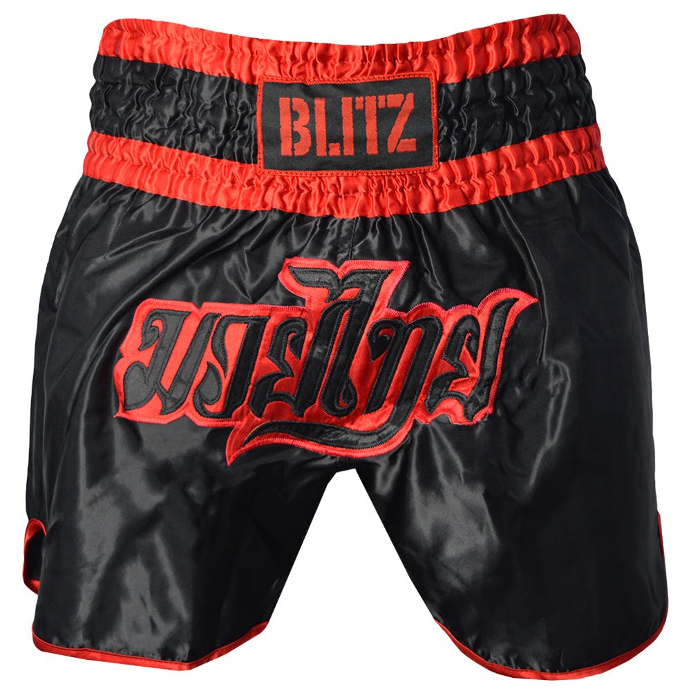 Blitz Muay Thai Shorts Red