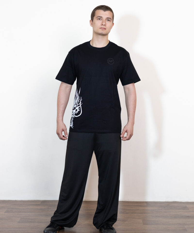 Black Dragon T-Shirt Front