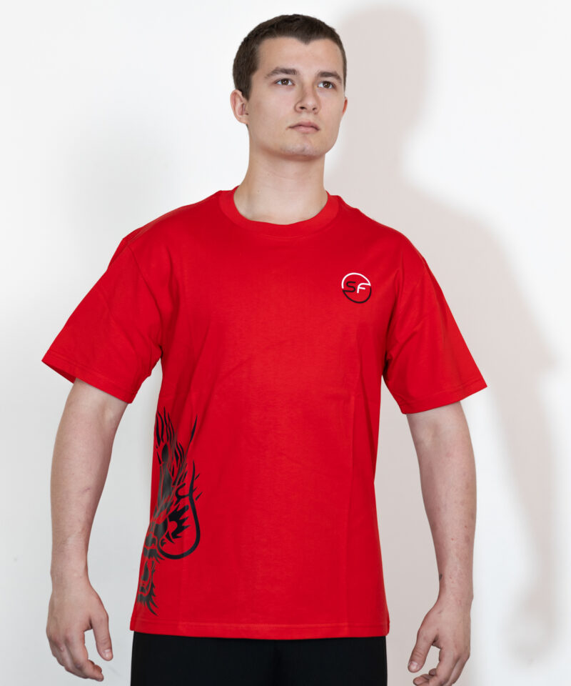 Red SynergyFiit Dragon T-Shirt
