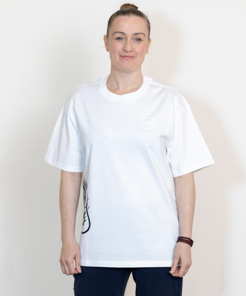 White Dragon T-Shirt Front